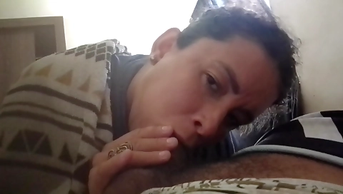 Ebony pornstar gets her cunt fucked in a deepthroat