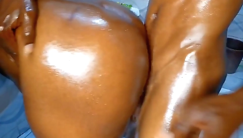 Busty stepmom in her brown stockings fucks a huge cock