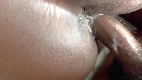 Ebony lady shows us how her pussy can make your cum so hot