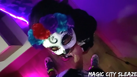 I get a handjob in my amateur handjob sex video vid