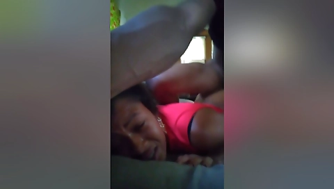 Ebony girl in sexy lingerie shows her backshots on webcam 2012