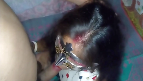 Chrysalide brunette and black guy in amateur bangari video