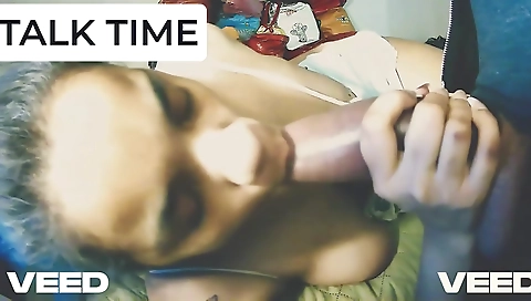 Big boobs black girl with hot natural boobs sucks big dick