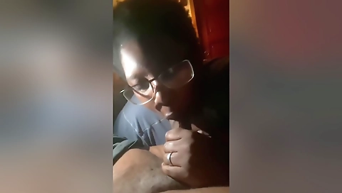 Amateur black teen sucking and getting fucked in public
