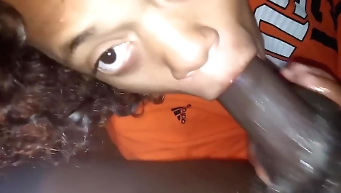 Ebony mature takes her favorite big cock in her ass