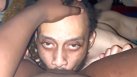 Ebony babe gets fucked in the club by her bestfriend