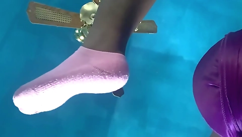 Babes feet are fucked with her favorite foot fetish